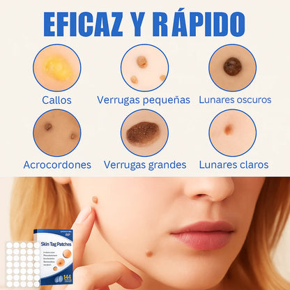 Parches Removedores De Lunares y Verrugas