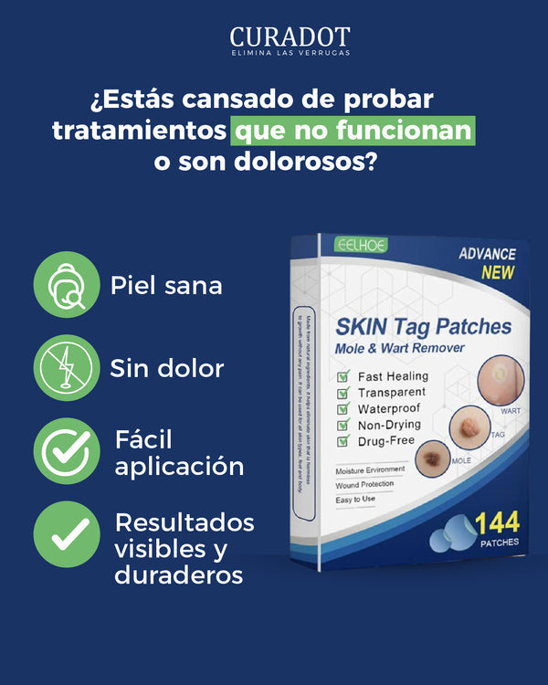 Parches Removedores De Lunares y Verrugas