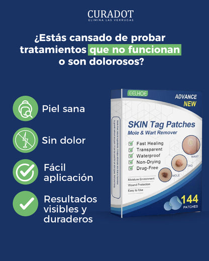Parches Removedores De Lunares y Verrugas