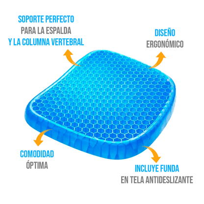 COJIN DE GEL ERGONOMICO "ErgoFlex"